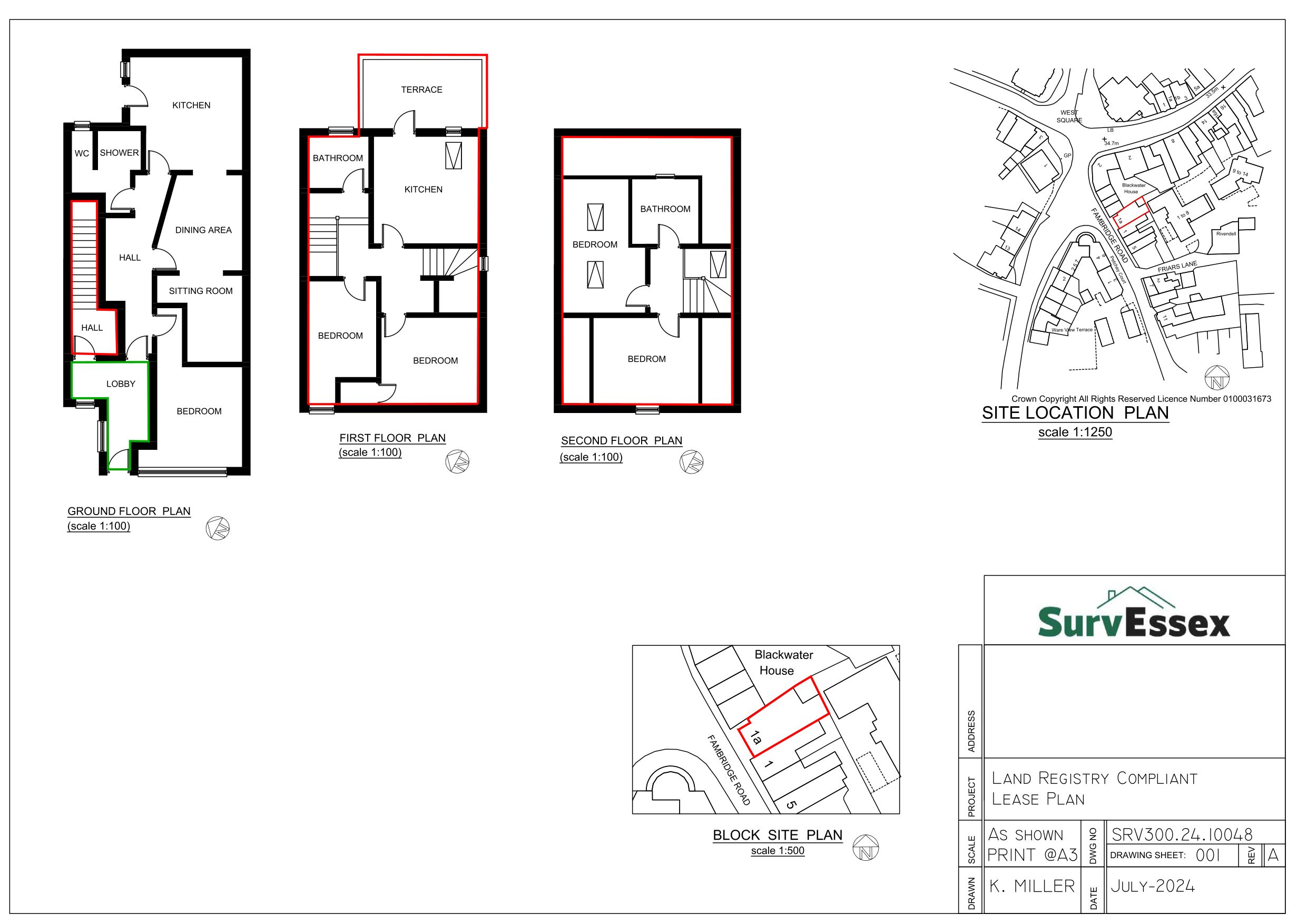 Lease Plans Rochford Surv Essex
